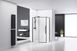 Душевая кабина Rea Solar 80x100 black REA-K6310, Черный матовый, Универсальная, прозрачный