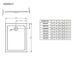 Душовий піддон Radaway Doros F 90x70 SDRF9070-01