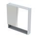 Дзеркальна шафа Geberit Selnova Square 80 см 501.268.00.1 білий