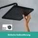 Душевая система Hansgrohe Vernis Shape Showerpipe 240 1jet с термостатом Matt Black 26900670