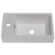 Раковина матова накладна Amidicon Mini 45 450x250 з литого каменю MINI_45_MAT, Білий