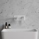 Змішувач для умивальника монтажу Omnires Parma chrome/white PM7415CRB, Білий