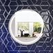 Зеркало универсальное с контурной LED-подсветкой Am.Pm X-Joy сенсорное круглое 65 см серебро M85AMOX0801WG38