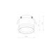 Точковий світильник Nowodvorski 10489 Murter GX53 1x12W IP20 Bl