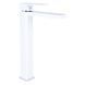 Змішувач для умивальника Qtap Gemini високий QTGEM269CRW45679 Chrome/White, Білий