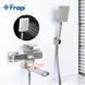Смеситель для ванны нержавейка короткий гусак &Oslash;35 Frap 1/8 F32802 (H802), Нержавеющая сталь