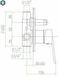 Смеситель скрытого монтажа Fiore Kevon Chic 81CR6517, Хром