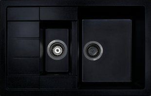 Кухонная мойка Adamant Anila Plus 775x495x200 антрацит 100001785, Антрацит