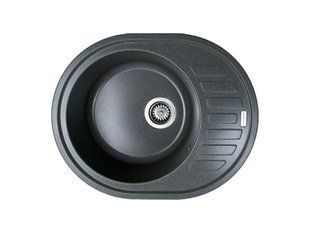 Кухонная мойка Adamant Ovum 615x495x200 серый 1824296100404, Каппучино