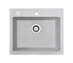 Кухонная мойка Adamant Prizma 590x495x200 old stone 432223, Каппучино