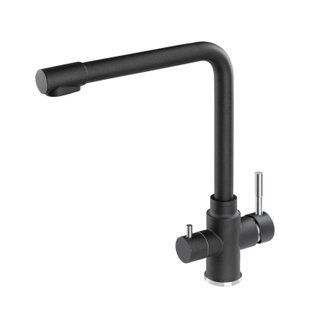 Змішувач для кухні Granado Badalona black shine gz0401