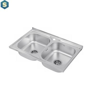 Кухонная мойка Kroner KRP Satin-5080Z (0,8 мм) CV022822, Satin
