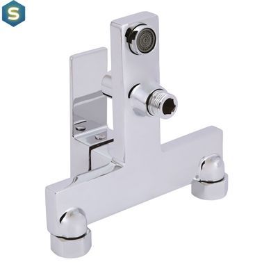 Смеситель для ванны Qtap Gemini (c душевым гарнитуром) QTGEM259CRM45681 Chrome, Хром