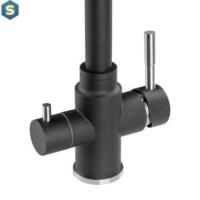 Змішувач для кухні Granado Badalona black shine gz0401