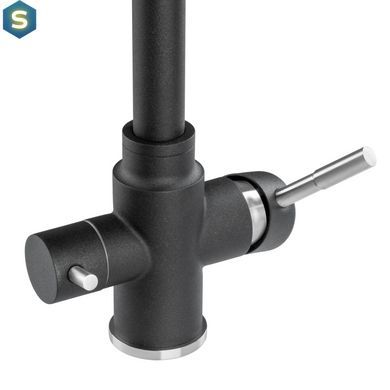 Змішувач для кухні Granado Badalona black shine gz0401