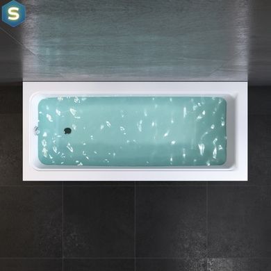 Ванна акрилова Am.Pm Gem 170x75 см білий W90A-170-075W-A, Білий