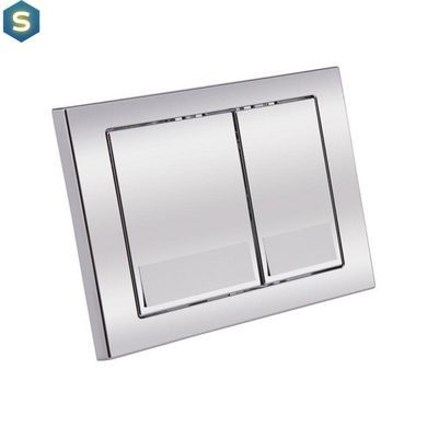Інсталяція прихованого монтажу для унітазу 4 в 1 Qtap Nest ST з квадратною панеллю змиву QT0133M425M06028CRM