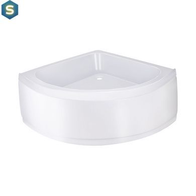 Душовий піддон Lidz Kapielka ST80x80x26 з панеллю, Білий