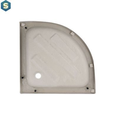 Душовий піддон Lidz Kapielka ST80x80x26 з панеллю, Білий