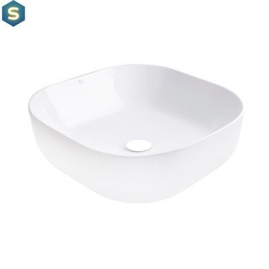 Умивальник Qtap Kolibri 430х430х150 White QT1011K396WN, Білий