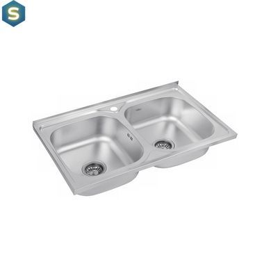 Кухонная мойка Kroner KRP Satin-5080Z (0,8 мм) CV022822, Satin