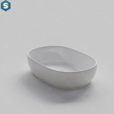 Умивальник (раковина) VBI MODENA WHITE накладний, Білий