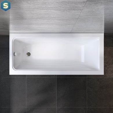Ванна акрилова Am.Pm Gem 170x75 см білий W90A-170-075W-A, Білий