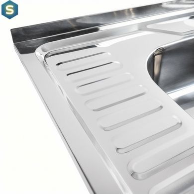 Кухонная мойка из нержавеющей стали Platinum полировка 6060 R (0,7/160 мм), Polish