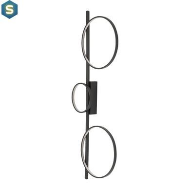 Люстра Nowodvorski 10816 Circolo LED M 3x33W 3000K 1100Lm IP20 Bl