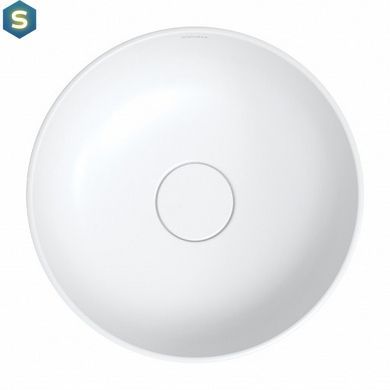 Умивальник Omnires Silk 40x40 white matt SILKR400BM, Белый матовый