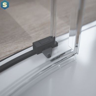 Душевая кабина Radaway Idea Black PDD 90Lx100Rx200 стекло прозрачное черный профиль 387139-01-01 + 387156-54-01