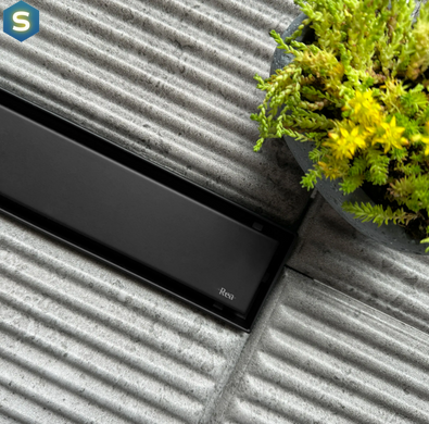 Трап для душу Rea Neox 80 Pro black 2в1 REA-G7803