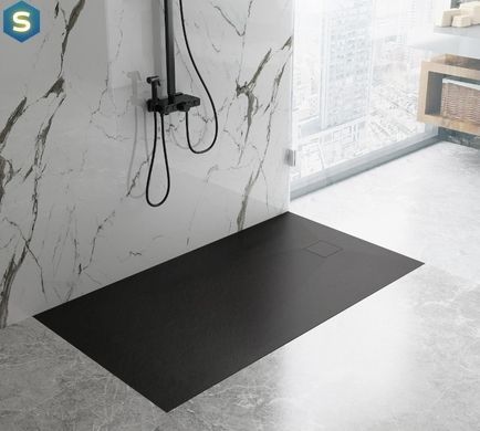 Душовий піддон Rea Magnum 80x120 black REA-K3331, Черный матовый
