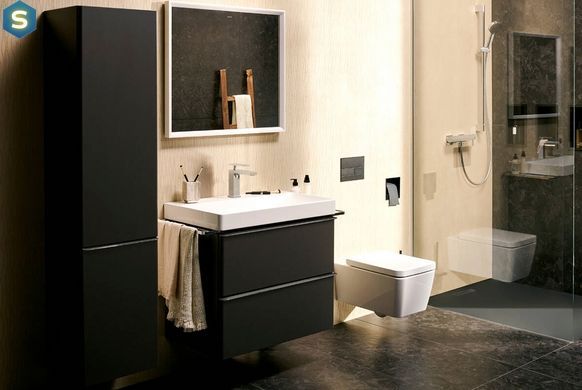 Змішувач для умивальника Hansgrohe Tecturis E CoolStart EcoSmart+ без донного клапанаа chrome 73012000, Хром