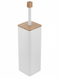 Йоршик для унітазу Yoka Amba White Bamboo PD.AMBA-WHT, Белый матовый