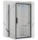 Душова кабіна Rea Rapid Swing 80x80 black REA-K6421 + REA-K6408, Черный матовый, Універсальна, прозорий, чорний матовий