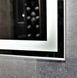 Зеркало Dusel DE-M0061S1 Silver 75x120 см сенсорное включение + подогрев, Каппучино