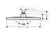 Верхний душ Hansgrohe Crometta E 240 1jet хром 26726000, Хром