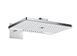 Верхній душ Hansgrohe Rainmaker Select 466х300 3jet хром/білий з кронштейном до стіни 24007400