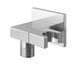 Душова система Kohlman Saxo 35 chrome + BOX прихованого монтажу QW210SQ35, Хром