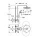 Душевая система термостатическая Grohe QuickFix Vitalio Comfort System 250 26677001, Хром