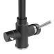 Змішувач для кухні Granado Badalona black shine gz0401