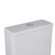 Унітаз-компакт Qtap Robin Ultra Quiet безободковий з сидінням Soft-close QT13222128AUQ1W, Білий