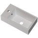 Раковина глянцева накладна Amidicon Mini 45 450x250 з литого каменю MINI_45_HL, Білий