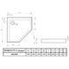 Душевой поддон Radaway Doros PT Compact 90x90 SDRPTP9090-05