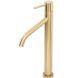 Смеситель для умывальника Rea Level brushed gold высокий REA-B6217, Золотой