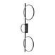 Люстра Nowodvorski 10816 Circolo LED M 3x33W 3000K 1100Lm IP20 Bl