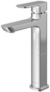 Смеситель для умывальника Kohlman Foxal chrome высокий QB170F, Хром