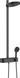 Душевая система Hansgrohe Pulsify Showerpipe 260 2jet 400 с термостатом Matt Black 24240670