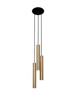 Підвісний світильник Nowodvorski 8915 Eye brass GU10 3x10W IP20 Bl